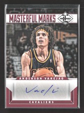 2012 Panini Limited Masterful Marks Anderson Varejao #23 66/96 Auto