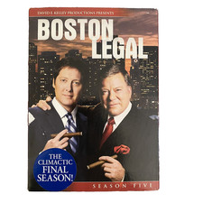 Boston Legal Season Five 4 Discs 12 Episodes - Brand New Sealed