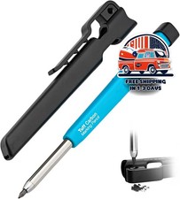 L&aacute;piz de construcci&oacute;n con mina de 2,8 mm clip para cintur&oacute;n sacapuntas y soporte