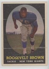 1958 Topps Rosey Brown #102 HOF 9xo