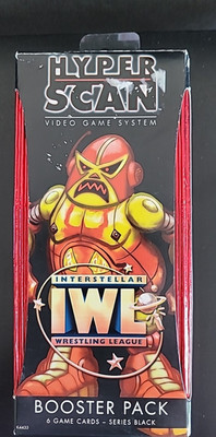 INTERSTELLAR WRESTLING LEAGUE GAME SYSTEM BOOSTER PACK SERIES BLACK NOS K4433