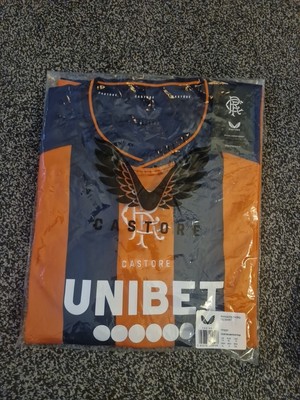 Trikot Rangers FC 2023/24 Castore Third. Damengröße 14 Mädchen Damen (4,2) neu mit Etikett