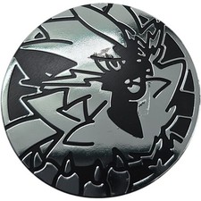 Zeraora Pokemon TCG Silver Jumbo Coin Collectible Token