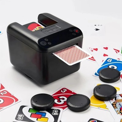 2 in1 Automatisch Kartenausteiler für Texas Hold'em, Poker, UNO - 4000 mAh