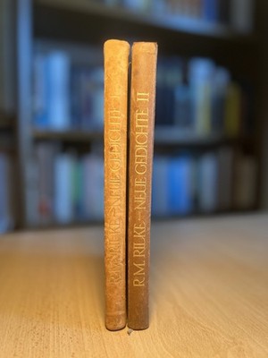R. M. Rilke   Neue Gedichte   Insel, 1911, 2. Auflage.