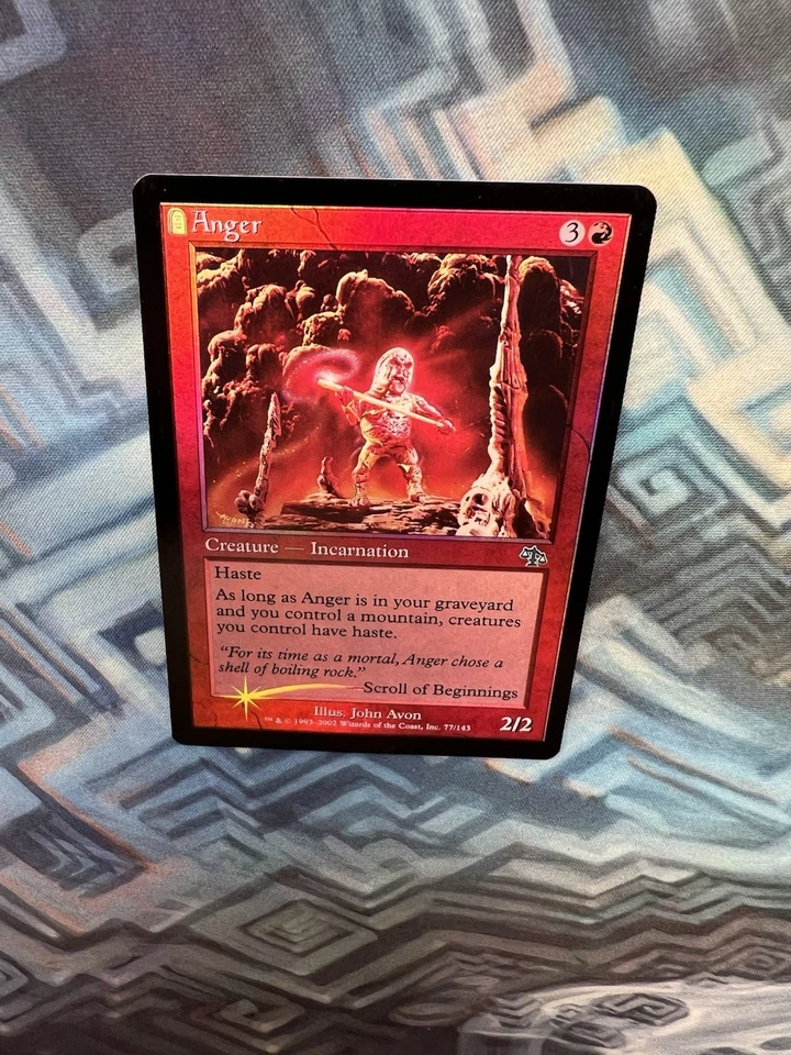 MTG Foil Anger EX/LP+ Judgment - Image 3 of 4