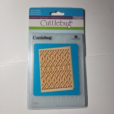 Cuttlebug Provo Craft Embossing Folder 2001227 African Batik A2 New In Package