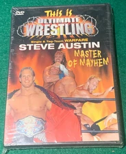 DVD Steve Austin Master of Mayhem New Sealed Wrestling Pre-WWE & WCW 2001