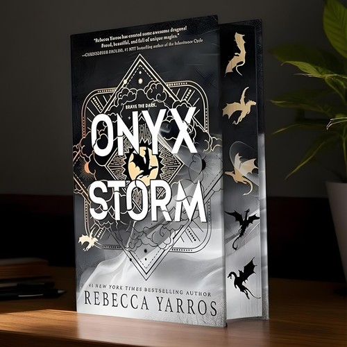 ONYX STORM Hardcover Book NEW Rebecca Yarros Deluxe Limited Edition - Bild 5 von 6