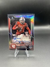 Devon Dampier 2025 Bowman University Chrome Utah Rookie Refractor Auto /299