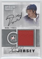 2012 ITG Superlative Volume 3 Prospect Jersey Silver 13/30 Dana Tyrell Auto r6i