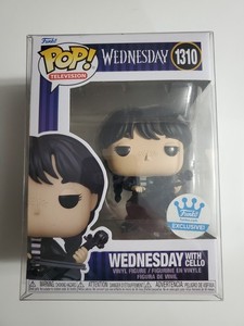 Funko POP Television! Wednesday - Wednesday with Cello (Exclusive) Black : Buy Online at Best Price in KSA - Souq is now