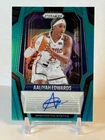 Aaliyah Edwards 2025 Panini Prizm WNBA #SG-AE Teal Auto * /35 *  Connecticut Sun