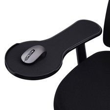 Ergonomic armrest Mouse pad for Chair, Chair arm Mousepad Mouse Tray, Attache...