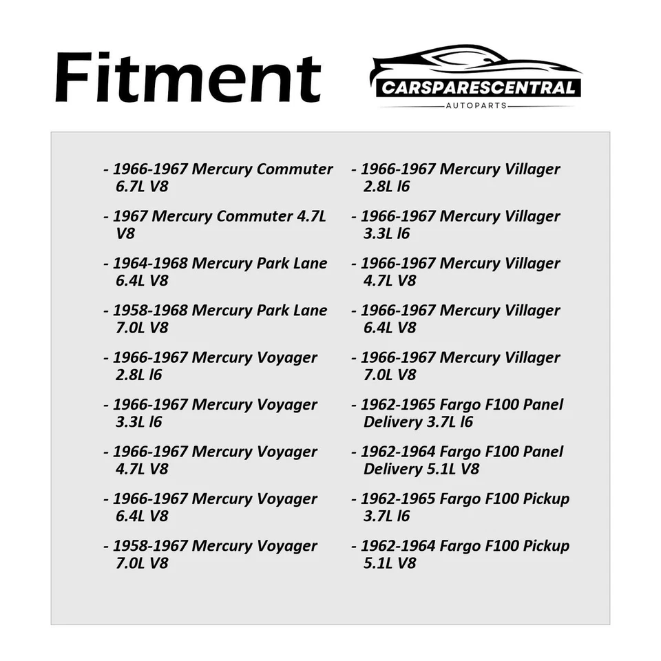 Cojinete diferencial eje trasero nacional 2 piezas para Ford Club Wagon 1966-1967 Foto 3 de 4