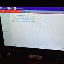 Viavi JDSU T-BERD 5800 Handheld Network Tester W/ 4126MA