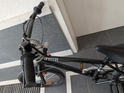 KS Cycling 519B 20'' BMX Freestyle Four, 360 Rotor, Schwarz, Kinder