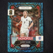 2026 Prizm Monopoly World Cup - Harry Kane #22 - Blue Wave - England