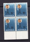 AUSTRALIA PREDECIMAL 1965 ITU BLOCK VERY FINE MNH..........17,