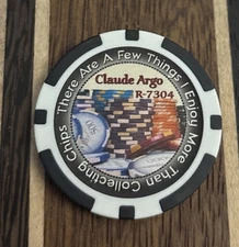 CC&GTCC PERSONAL CASINO NCV poker chip (Claude Argo) Casino Chip