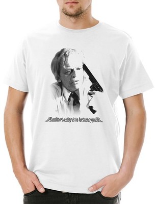 The Ultimate Acting Is To Destroy Yourself Herren T-Shirt Klaus Fitzcarraldo