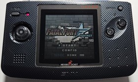 1999 Neo Geo Pocket Color Anthracite Lot With 9 Games and Accessories