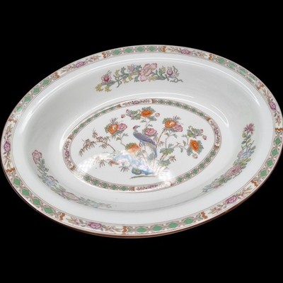 Wedgwood Kutani Kranich Schale Vintage Bone China Servierschale