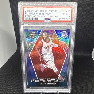 2016-17 Panini Totally Certified - Russell Westbrook #59 Red /199