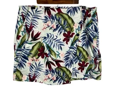 Lady Hagen Skort Size 10 Golf Tennis Skirt w/ Shorts Athletic Tropical Floral
