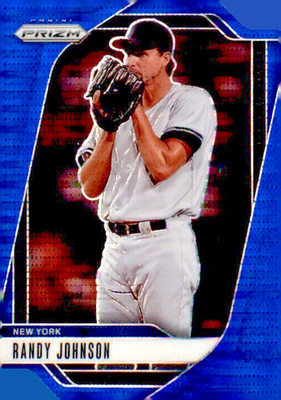2025 Panini Prizm Blue Pulsar Prizm Randy Johnson #43 /75