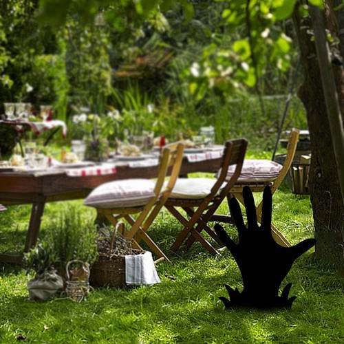 Whimsical Giant Hand Wooden Halloween Ground Stake Decor Outdoor Ornaments For - Zdjęcie 16 z 30