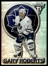 2000-01 Pacific Private Stock Titanium Gary Roberts Toronto Maple Leafs #92