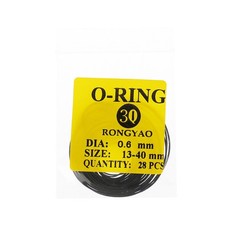 0.6mm Watch O-Ring Waterproof Rubber Cover Gaskets Watchmaker Repair Parts s