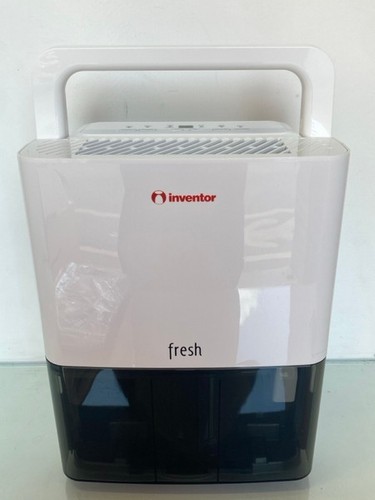12L/Day Dehumidifier Inventor Fresh, Silent, Continuous Drainage, 24Hr Timer,