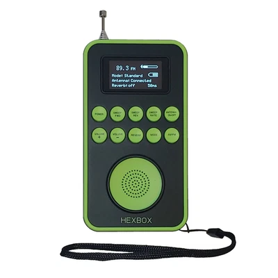 GHOSTRONICS HexBox Spirit Box Attrezzatura da Caccia ai Fantasmi AM FM Radio Scanner Paranormale ITC