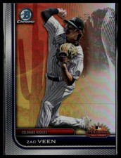2023 Bowman Chrome Zac Veen 2022 AFL Fall Stars