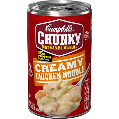 #ad Campbell#x27;s Chunky Soup Creamy Chicken Noodle Soup 18.8 Oz Can $3.99