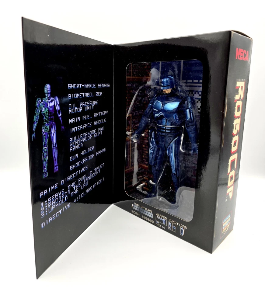 NECA Robocop NES Videojuego Versión 7" Figura de Acción Carrete Juguetes Nuevo Foto 3 de 4