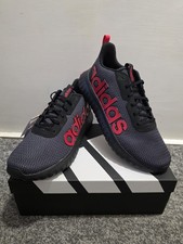 Image of Adidas Kaptir  Trainers Black Red – UK 11 – Brand New With Tags