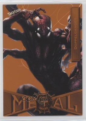 2022 Marvel Metal Universe Spider-Man Orange Light FX 20/25 Doppelganger #24 5oq