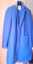 Tkmaxx Warm Winter Dress Coat Size 10 Icey Blue Coat Mid Length £52.99