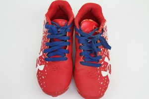 red youth baseball cleats