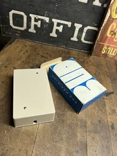 New NOS Bud Radio Electric Bell Econobox gray Subset Telephone CU247 Parts USA