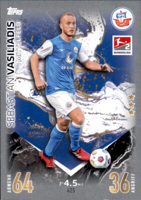 Match Attax Bundesliga 2023 2024 23/24 - 425 - Sebastian Vasiliadis
