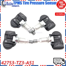 4pcs 42753-TZ3-A51 TPMS Fit For Honda Acura ILX MDX 315MHz Tire Pressure Sensor