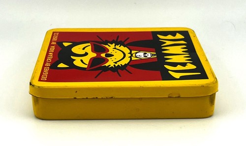 TEMMYE by Cream Soda by 1950 Co. custodia in metallo latta per sigarette 3,5" x 3,5" rara - Foto 10 di 10