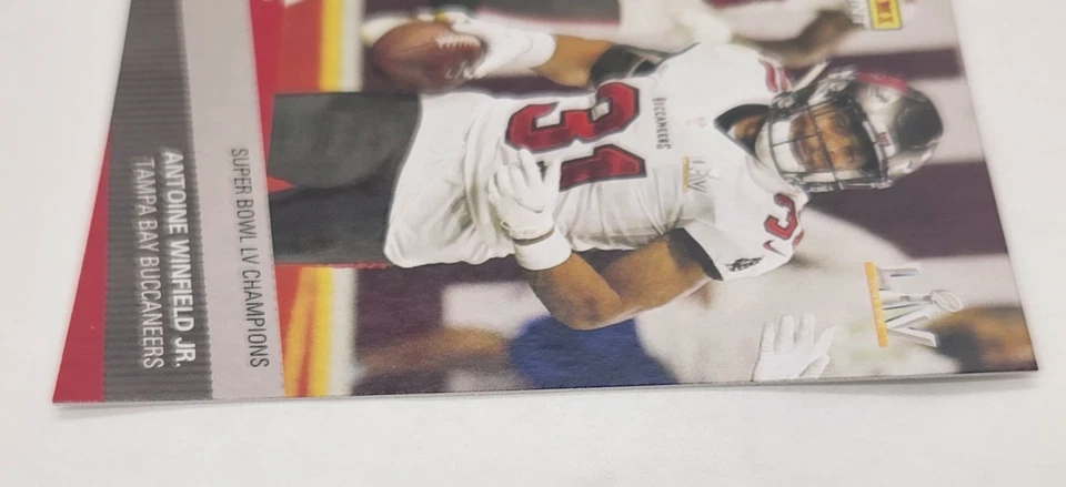 2020 Panini Instant Super Bowl LV #27 Antoine Winfield Jr RARE ROOKIE Buccaneers - Image 4 of 4