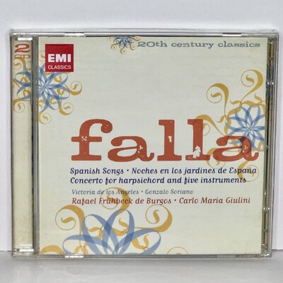 Factory Sealed (wrapped) Falla El Amor Brujo Fruhbeck de Burgos Giulini CD