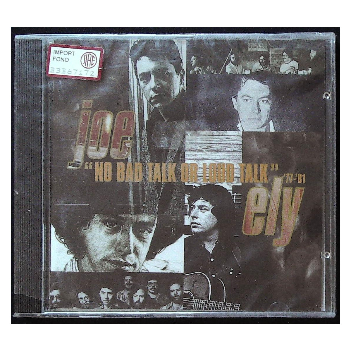 Joe Ely CD No Bad Talk Or Loud Talk 77-81 / Edsel Records ‎– EDCD 418 Sealed