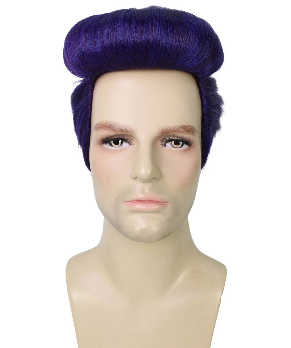 HPO Adult Men s Manga Anime Pompadour Wig Perfect for Halloween HM 1621